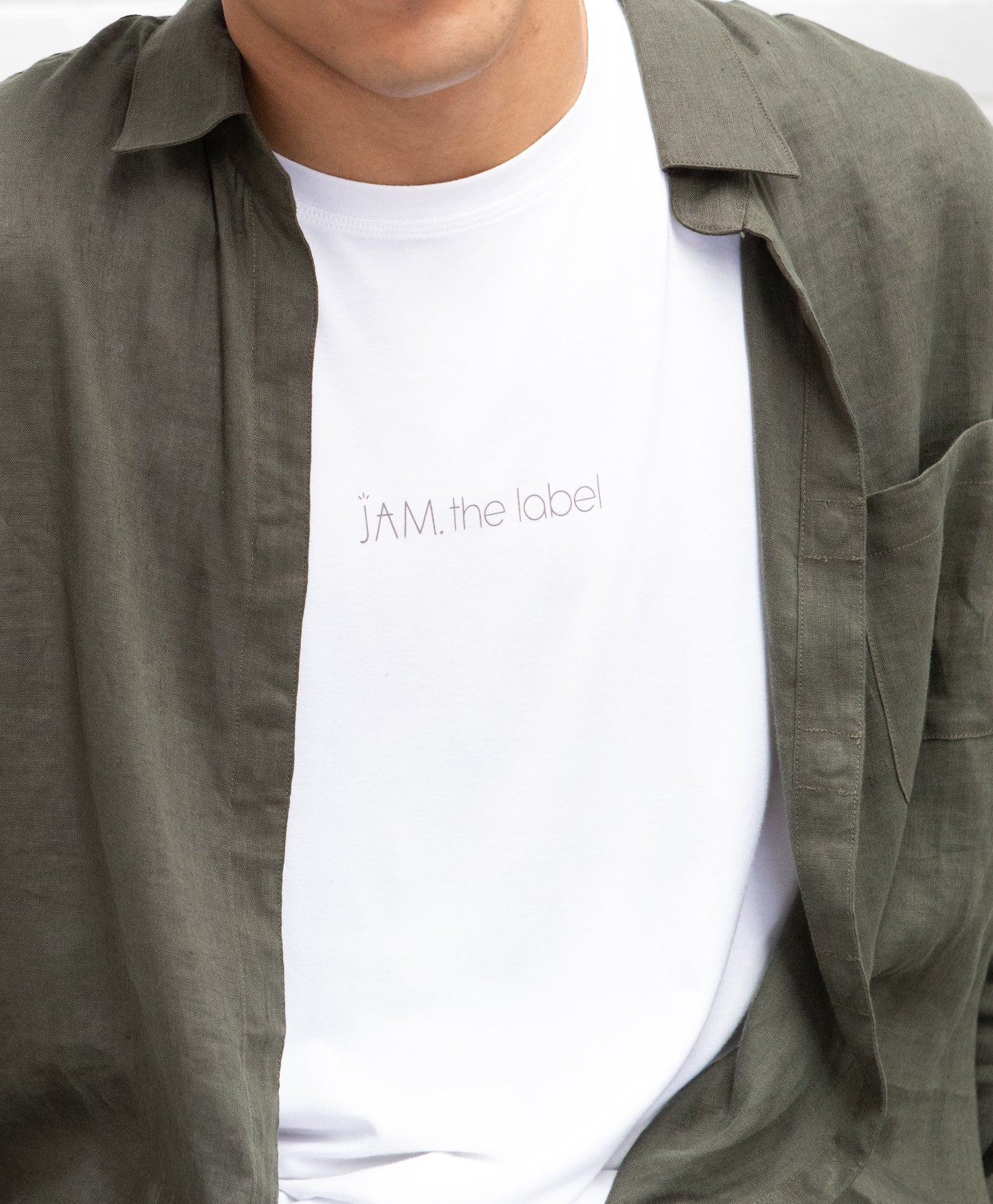 Masc. Linen Shirt - Olive