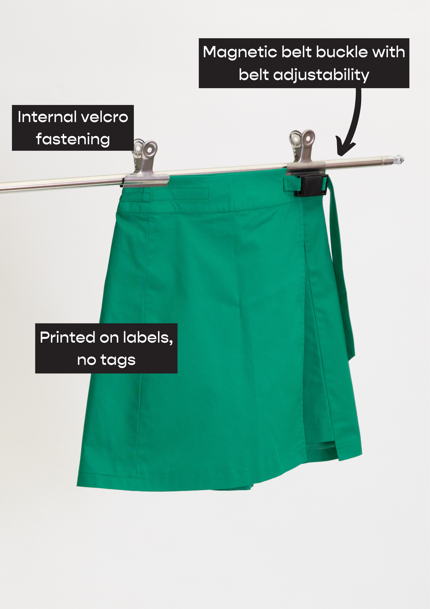 Magnetic Belt Wrap Skirt